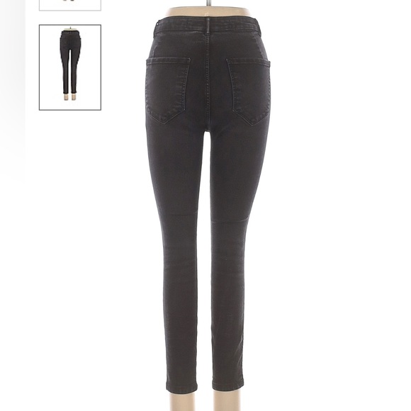 Trafaluc by Zara high rise grey/black jeans - Picture 2 of 2